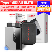 KINGBOLEN Ediag Elite, OBD2-Diagnosegerät, 15 Reset-Funktionen, Bidirektionale Tests, Lebenslange kostenlose Updates
