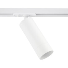 Ledvion Foco de Carril GU10 orientável, branco, para iluminação de teto em sala de estar, cozinha ou sala de jantar