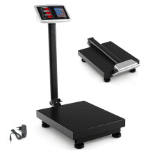 RELAX4LIFE báscula industrial inteligente, 300 kg/50 g, dobrável, ecrã LED, plataforma 50 x 40 cm