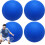 Bola de squash, borracha resistente, 60 mm de diâmetro, alta elasticidade para treino 1