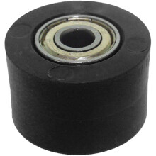 Tensor de polia universal para corrente de mota, guia de corrente de 8 mm, aço e borracha