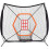 Red de prática de basebol e sóftbol, nylon resistente, ajustável, 56x33 cm 1