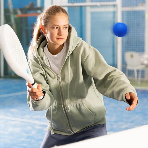 Bola de squash, borracha resistente, 60 mm de diâmetro, alta elasticidade para treino 1