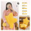 Almofada infantil em forma de estrela, peluche de lã e algodão, decorativa para quarto e sofá 4