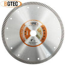 BGTEC diamant doorslijpschijf, 230 mm, 2 mm dik, voor keramische tegels en graniet