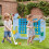 Giant 4-in-1 Connect Game Set with Ring Toss, Blue 1