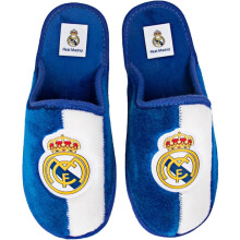 MARPEN Pantufas Real Madrid CF Oficiais 24/25, Azul e Branco, Talla 44, Inverno