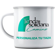 Caneca de metal personalizada para campismo, vintage, 355 ml, apta para máquina de lavar louça