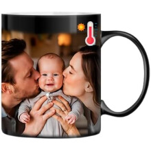 Taza Mágica Personalizada, Taza Térmica que Muda de Cor com a Temperatura, para Café ou Chá