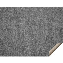 VEVOR tapete antiderrapante, 244 x 306 cm, 6 mm de espessura, feltro poliéster e látex, cinzento, para quarto e sala de jantar