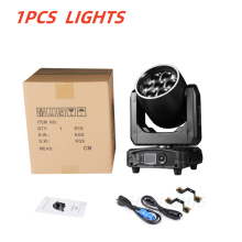 Bee Eye Beam Wash Halo Effect LED Moving Head, 300W, 7x40W RGBW, DJ podiumverlichting met halo-effect
