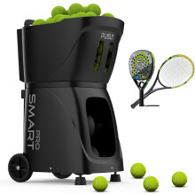 PUSUN PT-Smart Pro, Máquina de Pelotas de Ténis, Treino Profissional, Velocidade 20-120 km/h, Capacidade 110+ Bolas