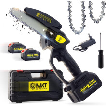 MAKTUL mini motosserra a bateria 15cm, 8000mAh, 20V, 880W, para corte e poda de ramos e madeira no jardim