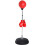 HOMCOM saco de boxe, ajustável 126 a 144 cm, com luvas, para treino de boxe e Muay Thai 1
