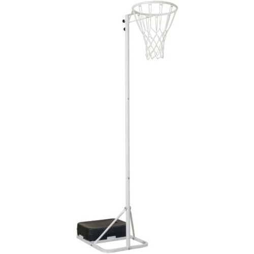 Gilbert Academy, poste de netball V2, ajustável até 3 m, com base de polietileno