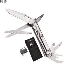 Daicamping multitool, 18-in-1 opvouwbare multifunctionele tang, kampeeruitrusting