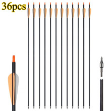 Carbon pijlen voor boogschieten, 31,5 inch, 36 stuks, oranje