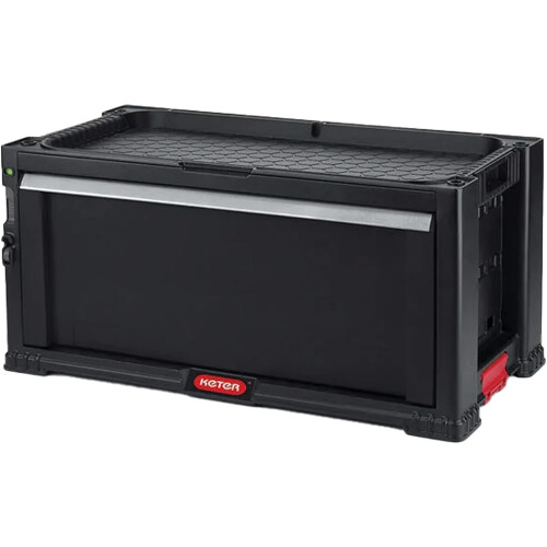 Keter caixa de ferramentas com 1 gaveta, 56,2 x 28,9 x 26,2 cm
