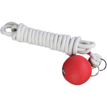 Martelo de lançamento de dardo de corda, treino de artes marciais chinesas, borracha e metal, corda de 350 cm