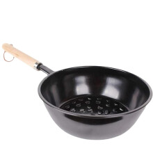 Pote de iniciação de carvão para churrasco, ferro fino, 105 g, para exterior