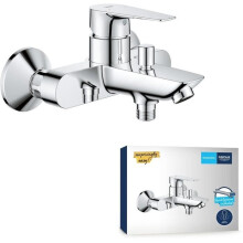 Einhebelmischer Bad/Dusche - GROHE - Start Edge - Chrom - Wassersparend - 5 Jahre Garantie