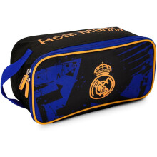 Hy-Pro bolsa para botas do Real Madrid CF, com asa de transporte e fecho de correr, para guardar calçado