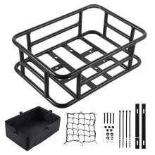 Cesta Trasera para Bicicleta,Bolsa de Carga para Portaequipajes Gran Capacidad para Bicicletas Eléctricas, Cestas para Bicicletas, Portaequipajes