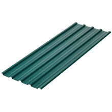 Outsunny conjunto de 12 painéis de telhado em aço galvanizado, 129x45cm, verde