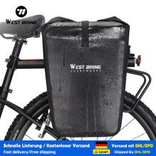 WEST FIETSEN fietsachtertas, 25L, waterdicht, 500D mesh PVC, 59x31x14 cm