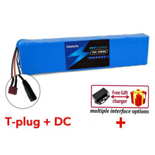 Oplaadbare lithiumbatterij, 36V 100Ah, 1000W vermogen, met BMS, voor elektrische scooter en e-bike