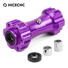 NICECNC middenaandrijfas, 6061-T6 aluminium, CNC-gefreesd voor Surron Light Bee X/S en Segway X160 X260, paars