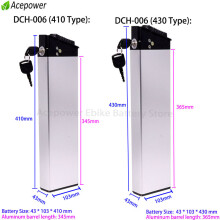 Reservebatterij voor opvouwbare elektrische fiets, 36V 17Ah, 430mm, voor ADO A20 Fiido M1