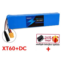Oplaadbare lithiumbatterij, 36V, 100Ah, 1000W, met BMS, voor elektrische scooter en e-bike
