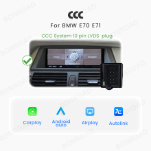 BONROAD Draadloze CarPlay Module, CCC systeem, voor BMW X5 E70 X6 E71