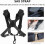 Yardwe correia para saxofone ajustável, 22 polegadas, com almofada para ombros, universal para instrumentos de sopro 6