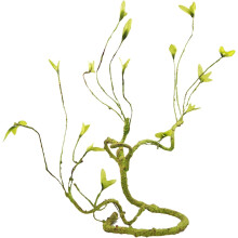 Plantas artificiais para répteis, trepadeiras em PU, 105 cm, para enriquecimento de habitat
