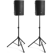 Vonyx VSA120S, altifalante ativo Bluetooth, 12 polegadas, 800W, preto, para eventos e uso móvel