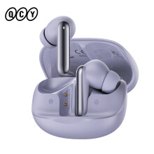 QCY Melobuds N50, draadloze oordopjes, Bluetooth 5.4, actieve ruisonderdrukking, Violet