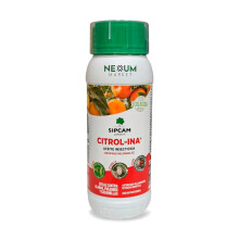 Citrol-Ina Óleo de Parafina 500ml, Concentrado para 50L, Inseticida Ecológico e Biodegradável para Hortas e Frutais
