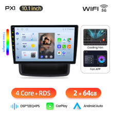 AWESAFE Android autoradio 10 inch, 2GB 64GB, draadloze CarPlay en Android Auto, voor Renault Trafic Nissan Primastar Opel Vivaro