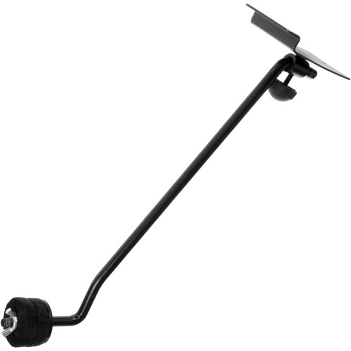 Suporte para pratos de metal, preto, para 8-22 polegadas, resistente e prático