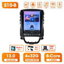 Srnubi T20 Android autoradio, 9,7 inch scherm, CarPlay, GPS navigatie, 4G+WIFI, voor Opel Astra J 2009-2015
