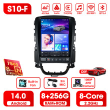 Srnubi T20 Android autoradio, 9,7 inch, Carplay, GPS navigatie, 4G+WIFI, voor Opel Astra J 2009-2015