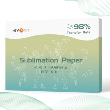 HTVRONT sublimatiepapier, 8.5x11 inch, 300 vellen, 120gsm, voor inkjetprinter en creatieve projecten