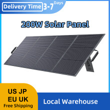 ABOK zonnepaneel 200W, monokristallijn, flexibel, waterdicht IP68 met MC4-uitgang voor camper en thuis