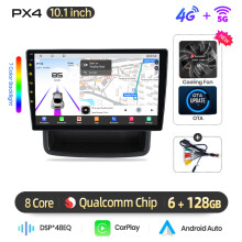 AWESAFE Android Autoradio, 10 inch scherm, 6GB RAM en 128GB opslag, voor Renault Trafic Nissan Primastar Opel Vivaro 2010-2014