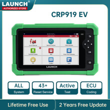 LAUNCH CRP919 EV, bidirectionele OBD scanner, CAN FD en DOIP protocollen, voor alle systemen en ECU-codering