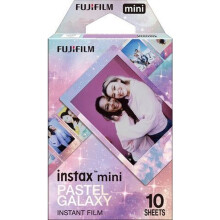 Fujifilm Instax Mini Pastel Galaxy Sofortbildpapier 10 Aufnahmen