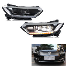 LED koplampen voor Volkswagen Passat B8 2014-2018, Matrix Projector met sequentiële richtingaanwijzers en dagrijverlichting