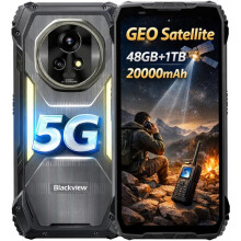 (Black) Blackview XPLORE 2 Satellite ,20000mAh Battery,16GB 1TB,Black